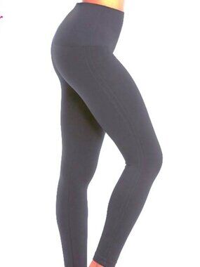 Ultra Lightweight soft & Silky Women's Junior Medium Gray  Leggings NWT